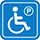 Stationnement pour personnes handicapées icon - Stationnement pour personnes handicapées