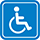 icon - Accessible aux fauteuils roulants